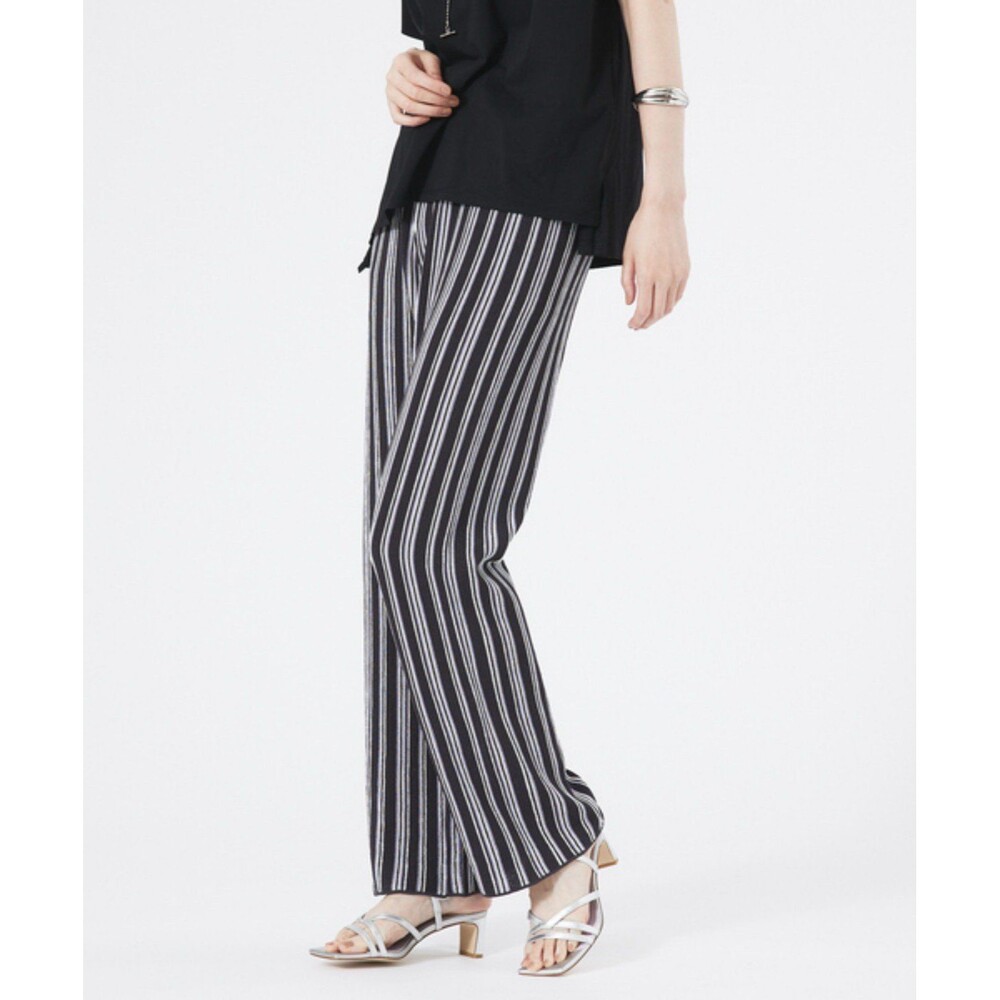 Wide Leg Striped Pants 3X Plus Size by: Robert Louis